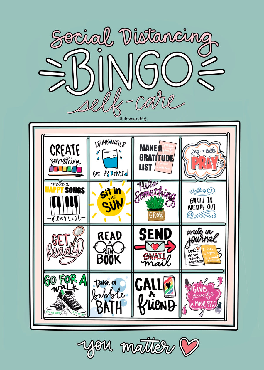 Self-Care Bingo