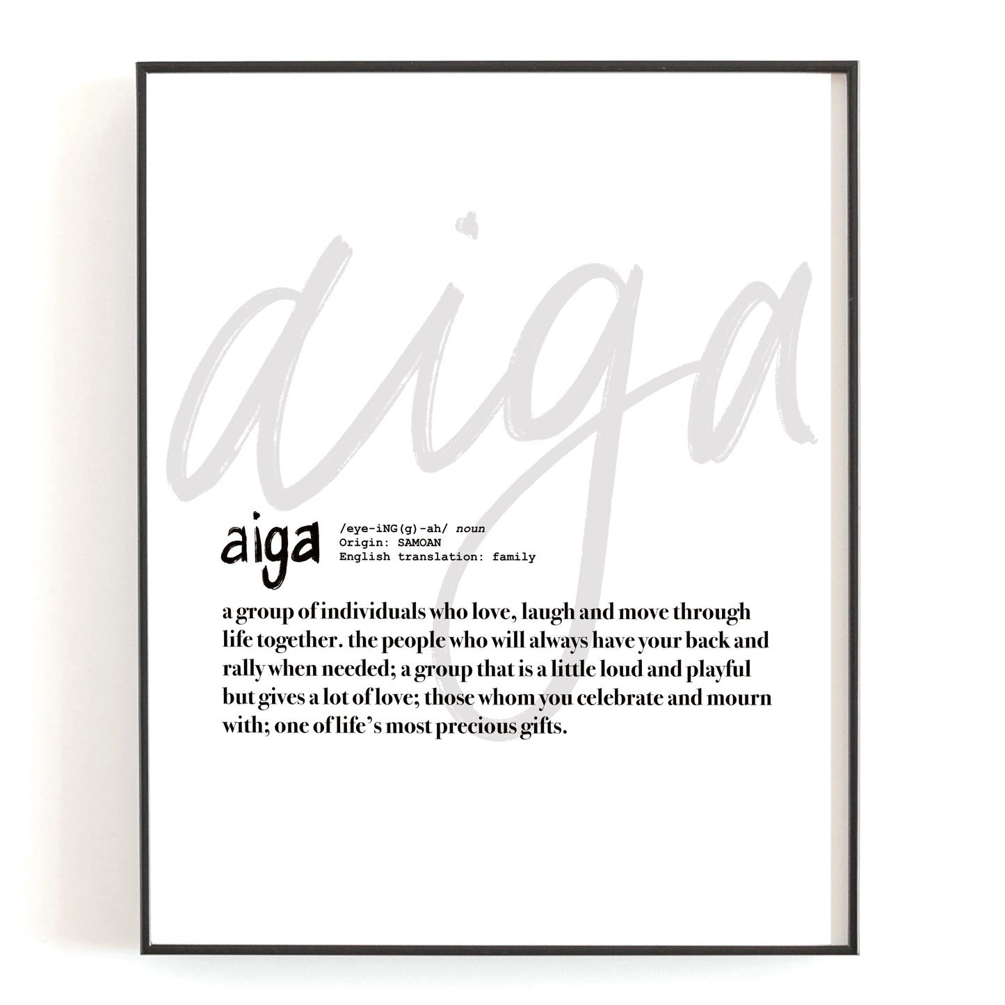 Aiga print