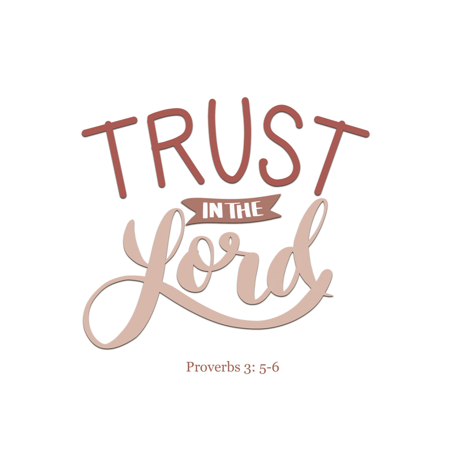 Trust in the Lord card