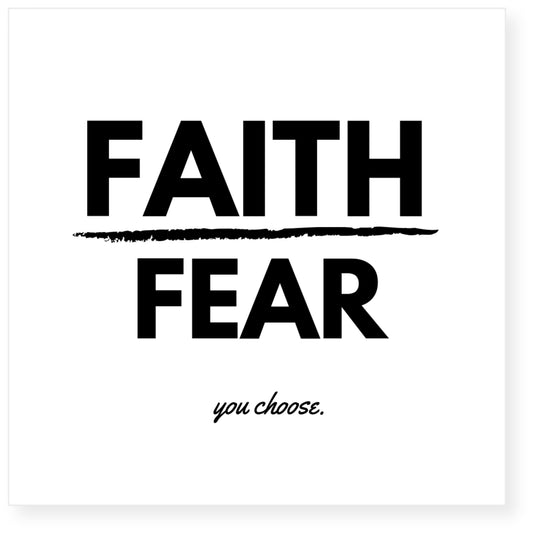 Faith Over Fear