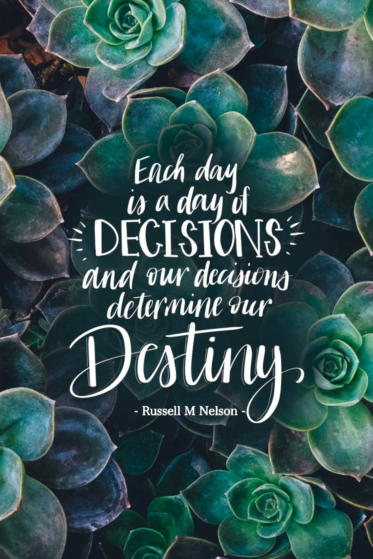 Decisions postcard