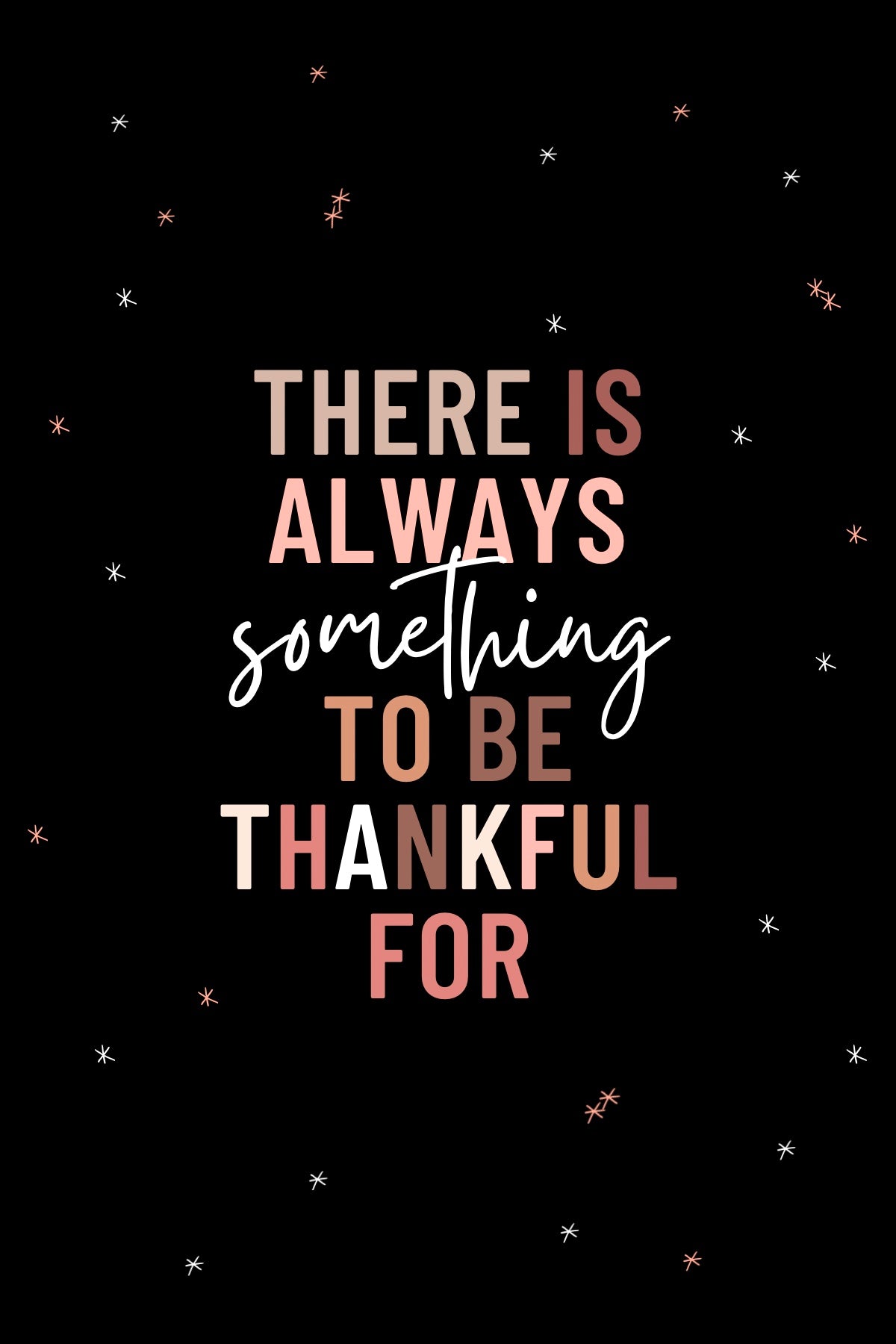 Thankful Always postcard