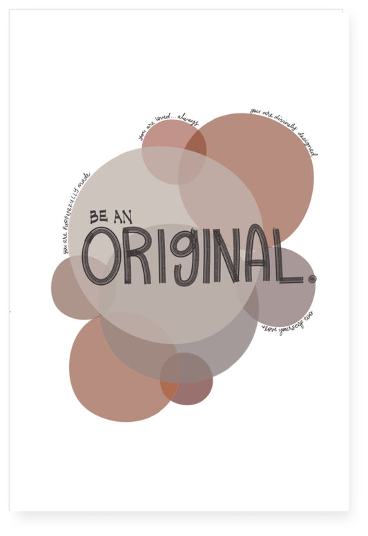 Be An Original postcard